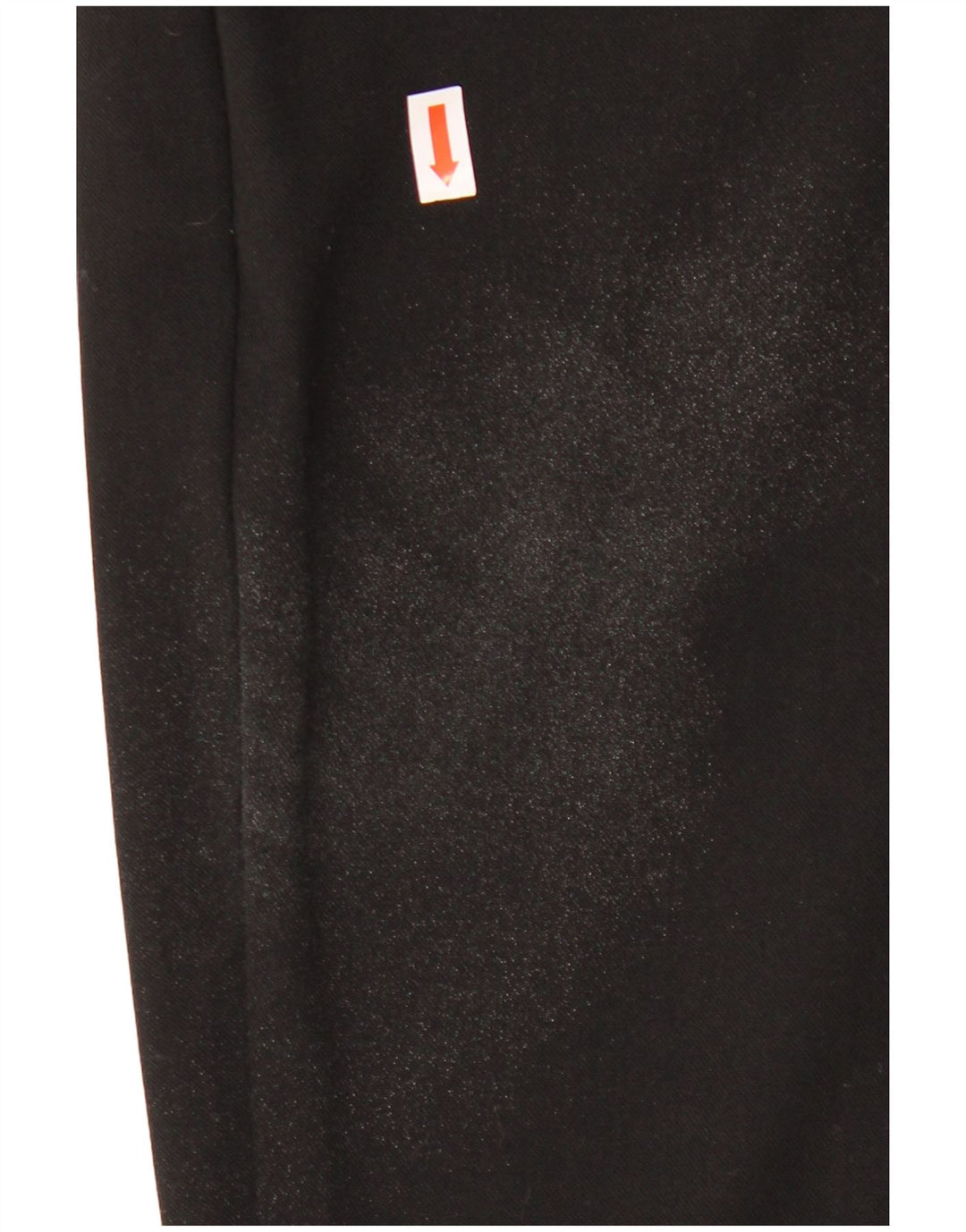 Trussardi Mens Straight Casual Trousers IT 50 Large W32 L34 Black Polyester