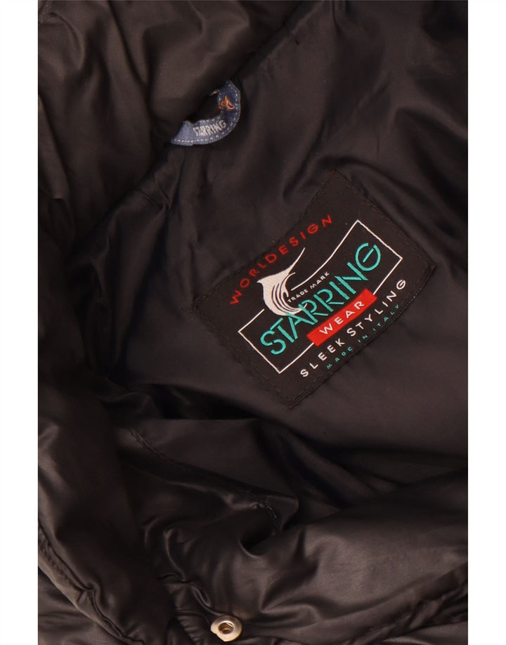 Starring Womens Hooded Padded Jacket UK 18 XL Black