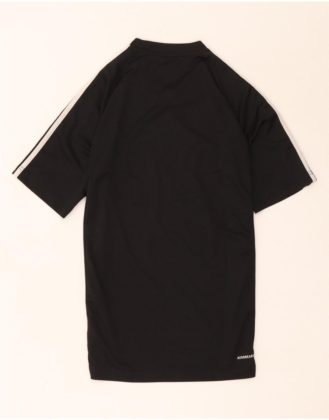 Adidas Mens Aeroready Graphic T-Shirt Top Small Black Polyester