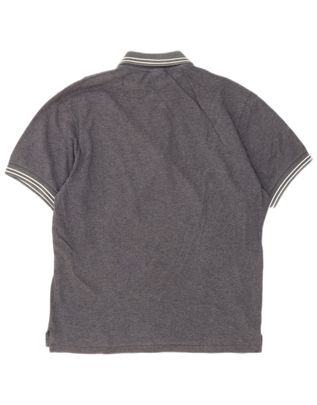 Franklin & Marshall Mens Graphic Polo Shirt Medium Grey