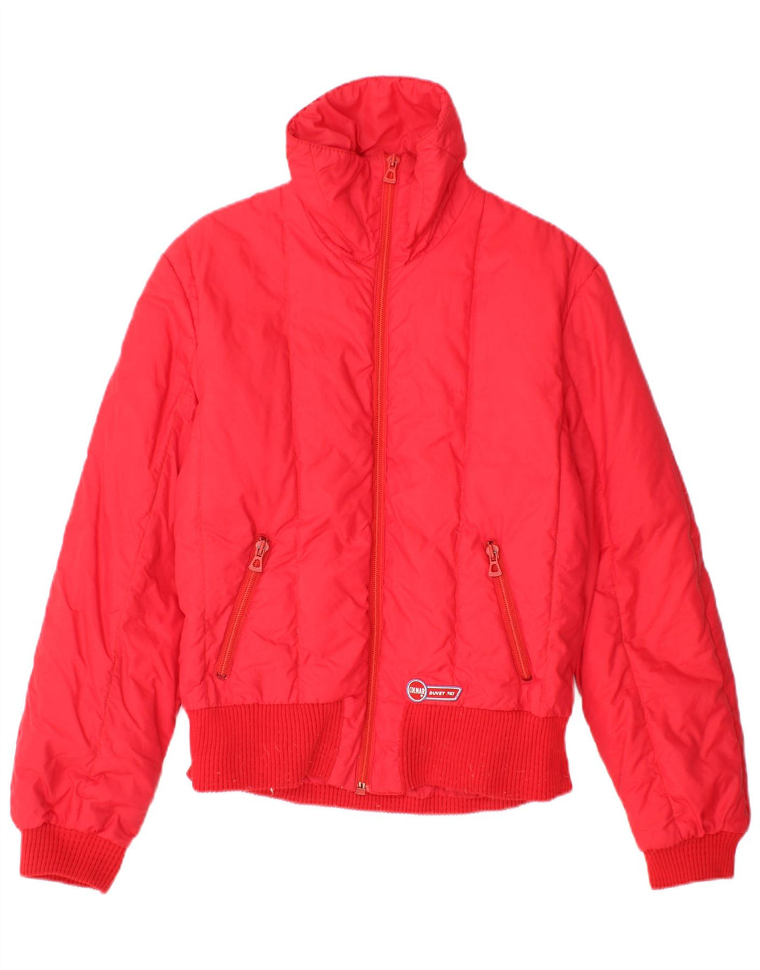 COLMAR Womens Padded Jacket UK 14 Medium Red