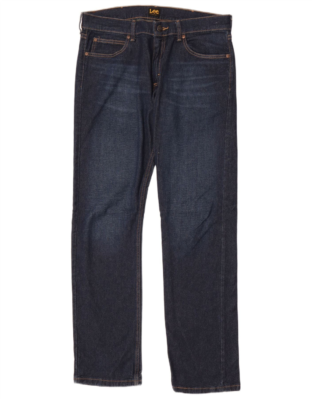 Lee Mens Slim Jeans W34 L32 Navy Blue Cotton