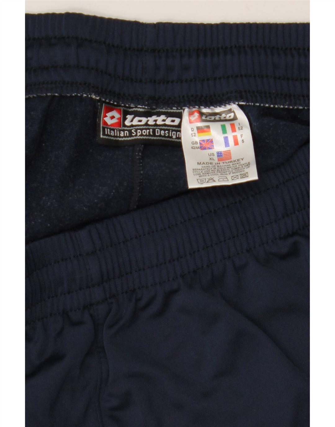 LOTTO Mens Tracksuit Trousers UK 42/44 Large Navy Blue Polyester