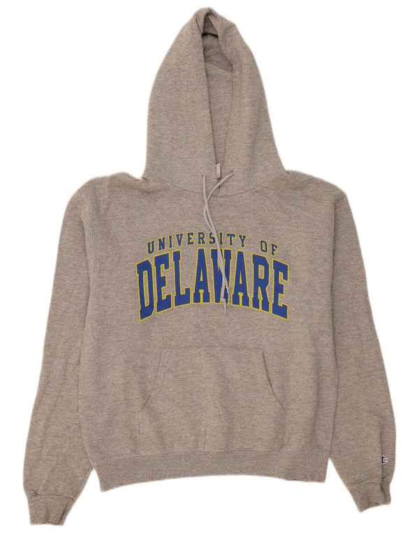 Champion Mens University of Delaware Graphic Hoodie Jumper Medium Grey
