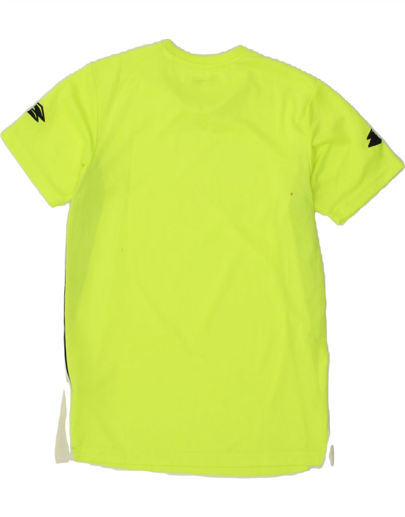 LOTTO Boys T-Shirt Top 15-16 Years XL Green Colourblock Polyester Vintage Lotto and Second-Hand Lotto from Messina Hembry 