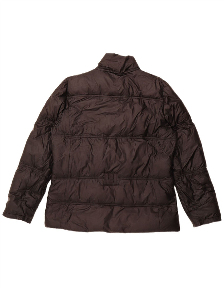 Adidas Womens Padded Jacket UK 16 Large Black Polyester