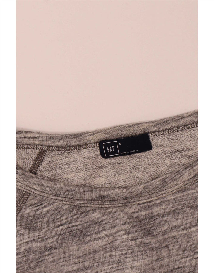 Gap Mens Sweatshirt Jumper Small Grey Cotton