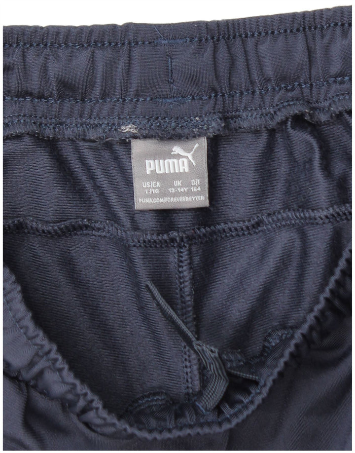 Puma Boys Sport Shorts 13-14 Years Navy Blue