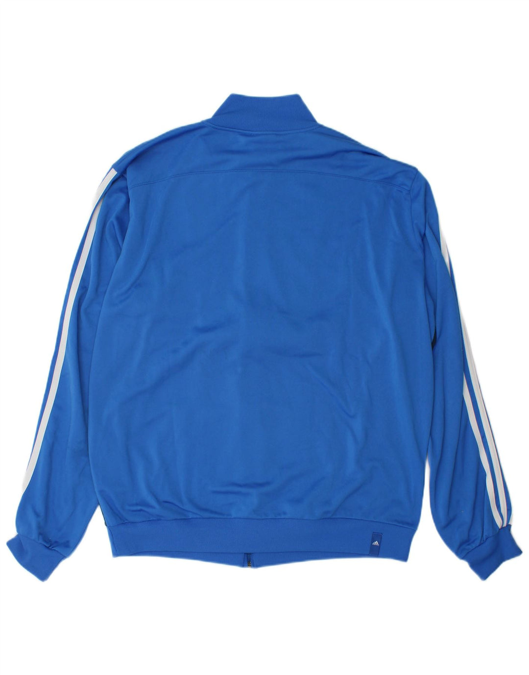Adidas Mens Tracksuit Top Jacket UK 48/50 XL Blue Colourblock Polyester