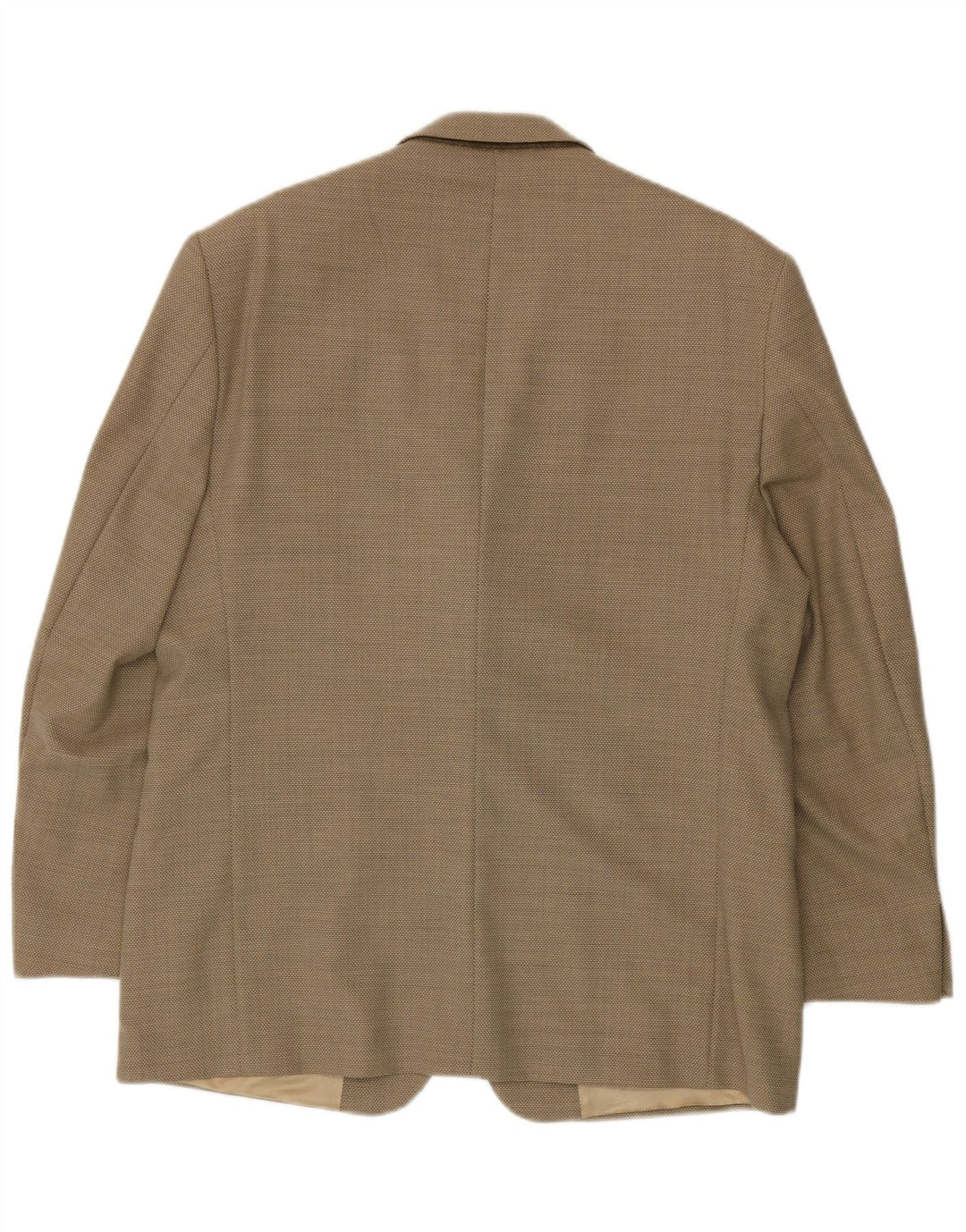 DOUGLAS Mens 3 Button Blazer Jacket UK 42 XL Beige Flecked Wool