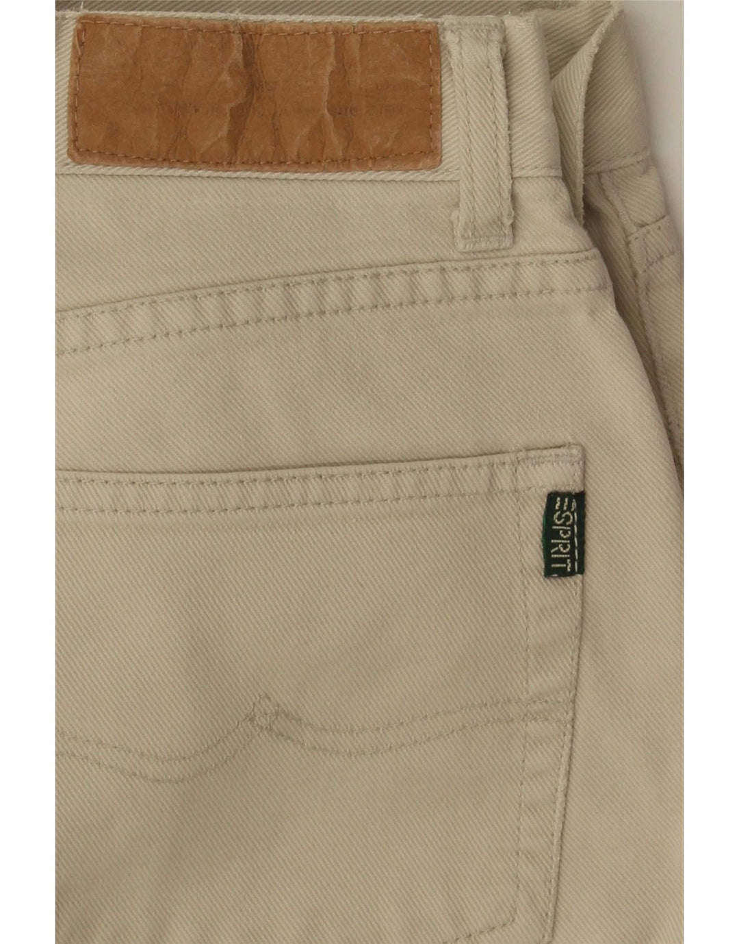 Esprit Womens Tapered Jeans W25 L29 Beige