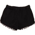 J. CREW Womens Hot Pants  XS W25 Black Linen Vintage J. Crew and Second-Hand J. Crew from Messina Hembry 