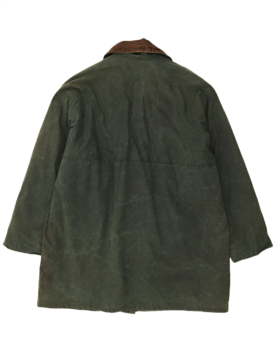 Richmond Forest Mens Waxed Cotton Jacket UK 42 XL Green