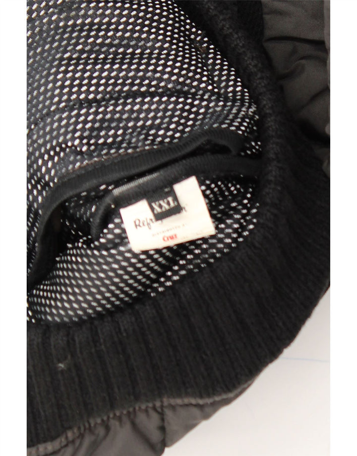 REFRIGIWEAR Mens Cruz Padded Jacket UK 44 2XL Grey