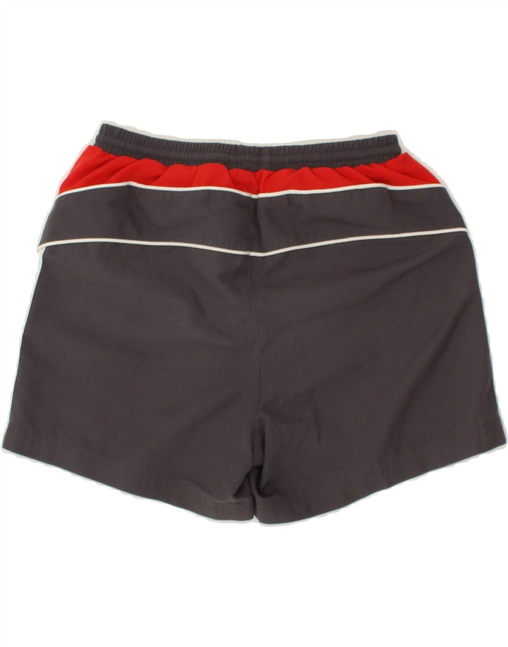 ADIDAS Boys Sport Shorts 11-12 Years Grey Colourblock Polyester Vintage Adidas and Second-Hand Adidas from Messina Hembry 