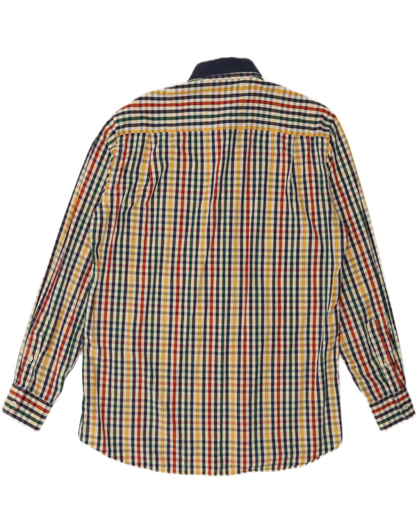 Paul & Shark Mens Yachting Shirt Size 40 Medium Multicoloured Check