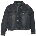 BENETTON Womens Denim Jacket UK 18 XL Blue Cotton