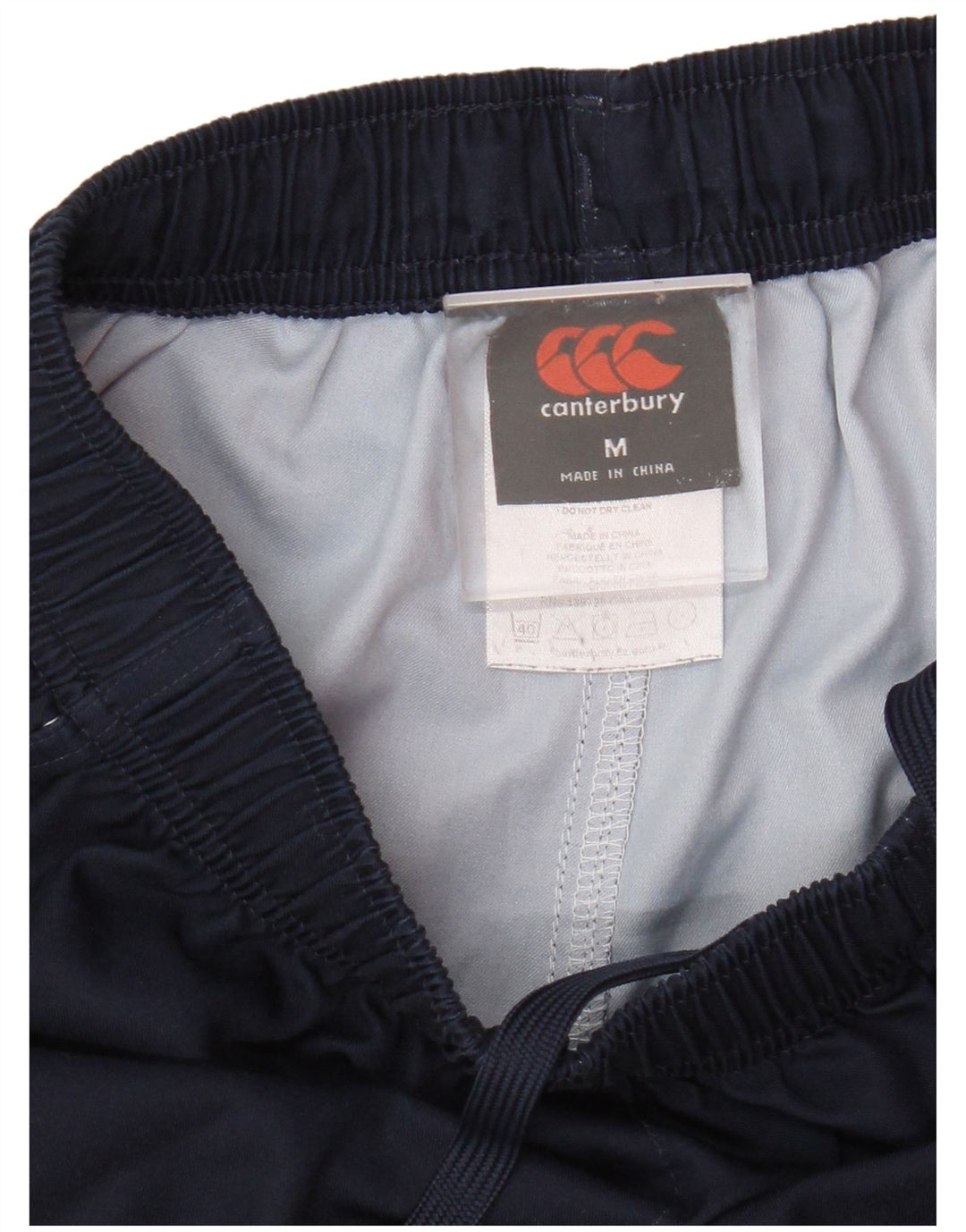 Canterbury Mens Sport Shorts Medium  Navy Blue Polyester
