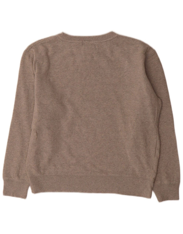 Polo Ralph Lauren Boys Sweatshirt Jumper 14-15 Years Large Grey Flecked