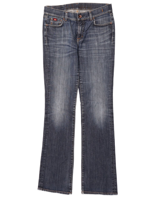 Gas Womens Bootcut Jeans W29 L34 Blue Cotton