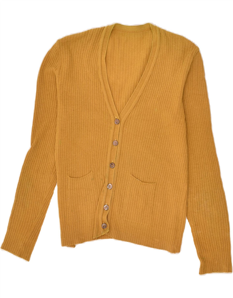 VINTAGE Womens Cardigan Sweater UK 16 Large Orange | Vintage Vintage | Thrift | Second-Hand Vintage | Used Clothing | Messina Hembry 