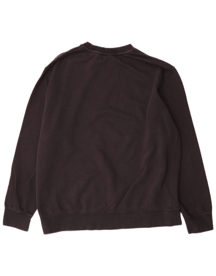 Nike Mens Sweatshirt Jumper 2XL Black Cotton