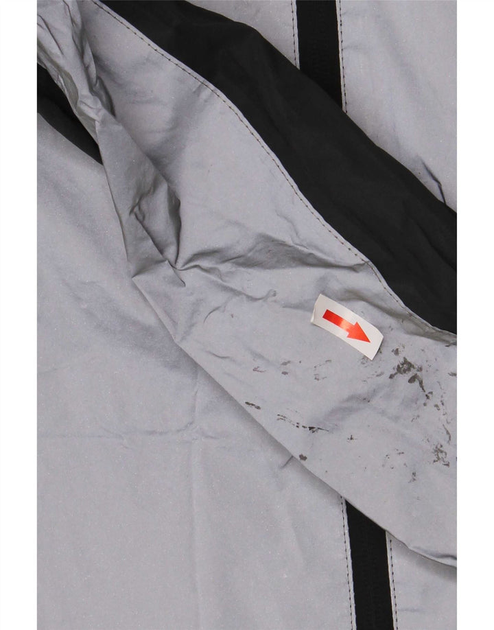 Mountain Warehouse Womens Tracksuit Top Jacket UK 12 Medium Silver