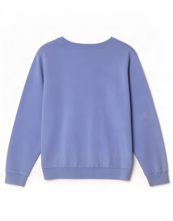 Marks & Spencer Womens Sweatshirt Jumper UK 20 2XL Blue Cotton