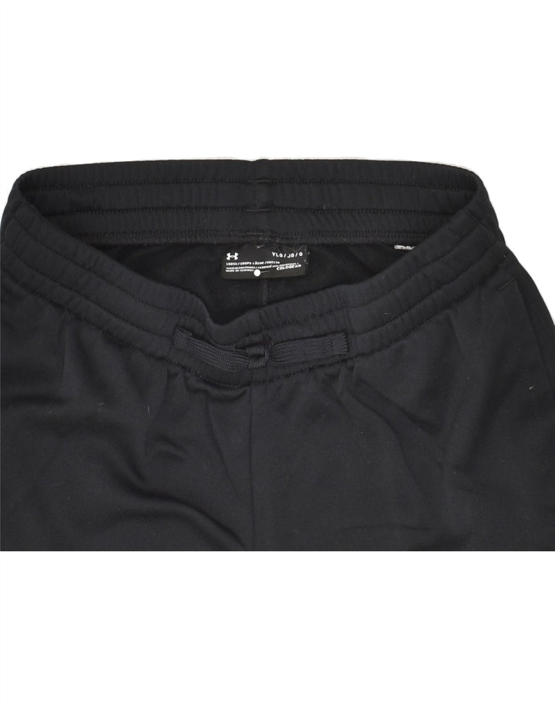 UNDER ARMOUR Boys Cold Gear Sport Shorts 14-15 Years Black Polyester | Vintage Under Armour | Thrift | Second-Hand Under Armour | Used Clothing | Messina Hembry 