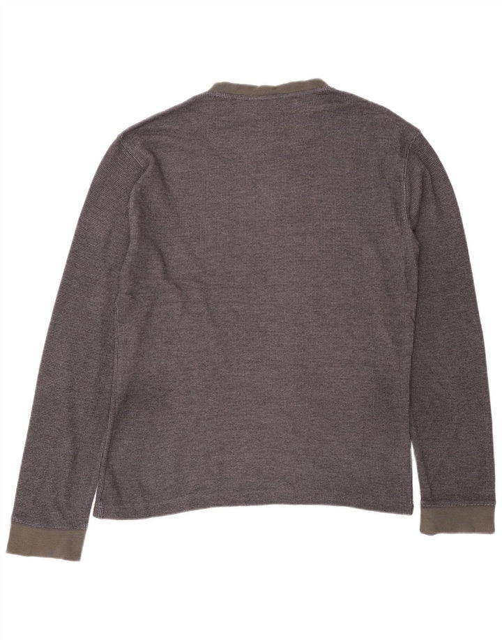 Penguin Mens Top Long Sleeve Large Grey