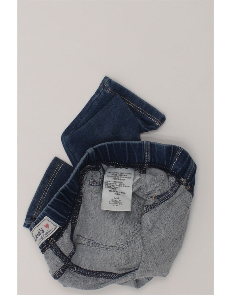 LEVI'S Baby Girls Skinny Jeans 18-24 Months W19 L12  Blue Cotton | Vintage Levi's | Thrift | Second-Hand Levi's | Used Clothing | Messina Hembry 