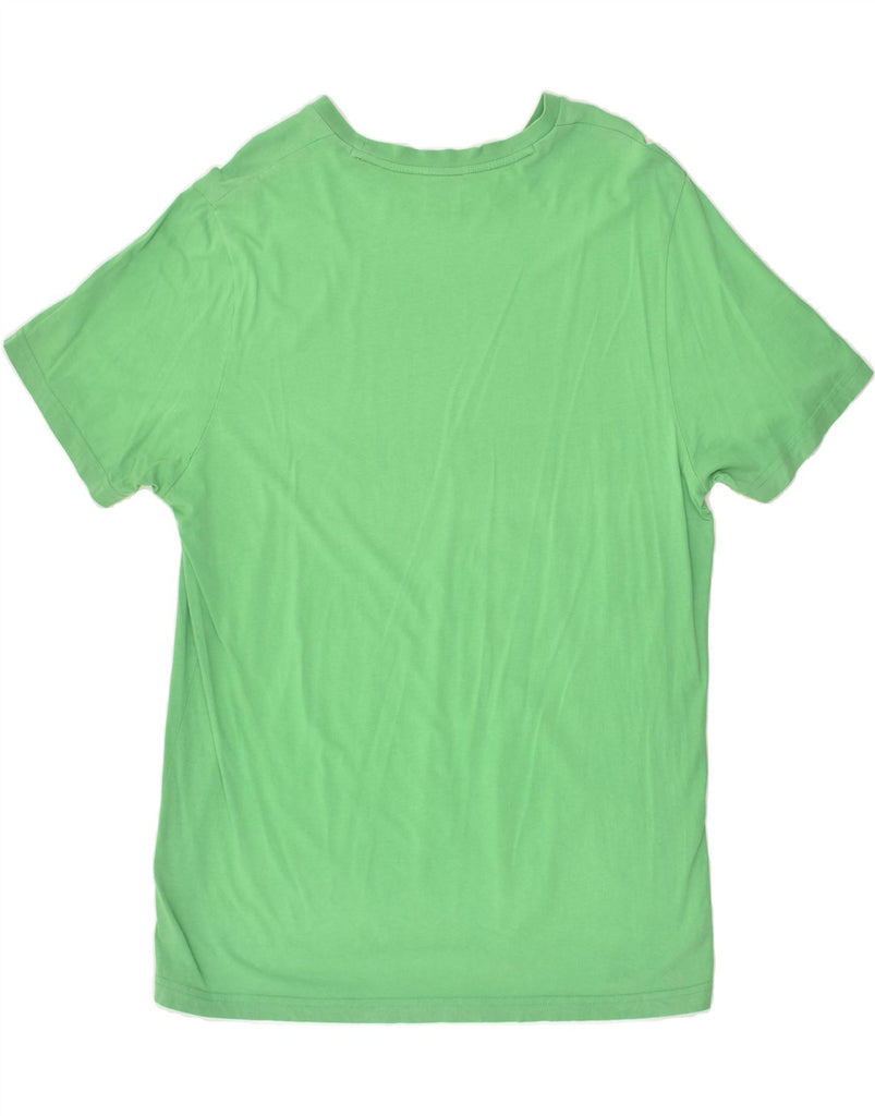 PUMA Mens T-Shirt Top 2XL Green Cotton | Vintage Puma | Thrift | Second-Hand Puma | Used Clothing | Messina Hembry 