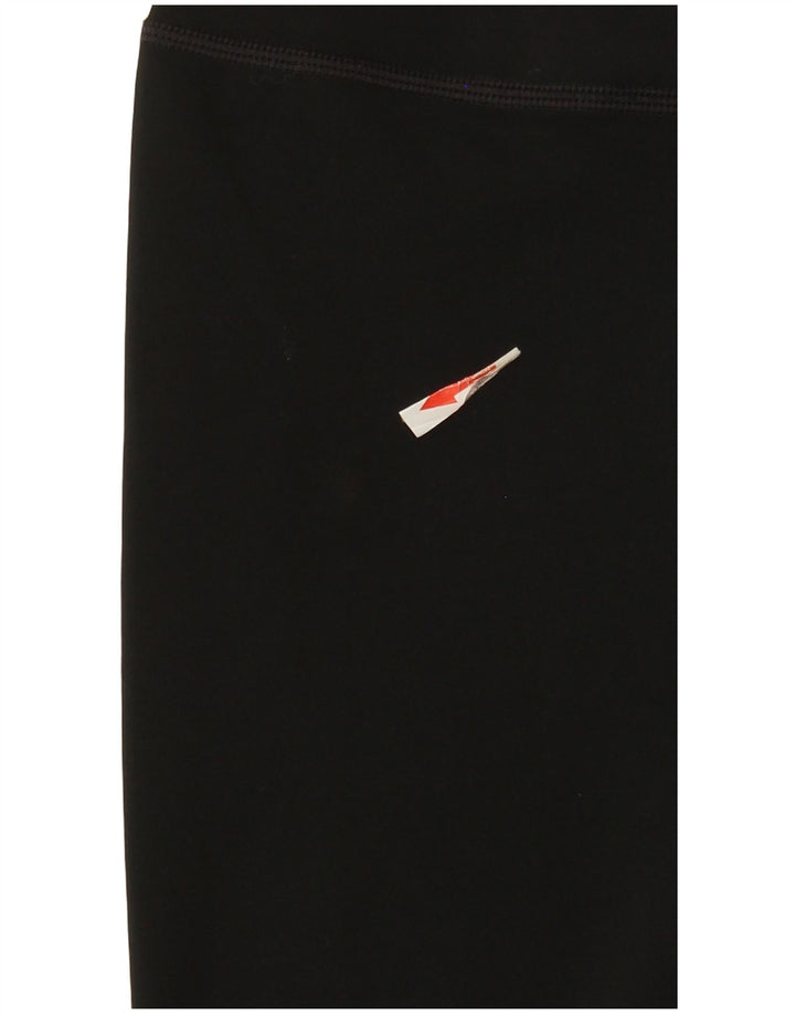Nike Womens Capri Leggings UK 4 XS Black Polyester