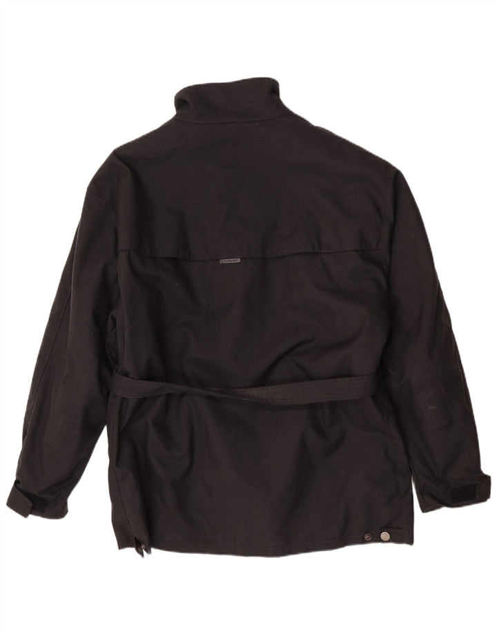 Clover Mens Racer Jacket UK 42 XL Black Polyamide