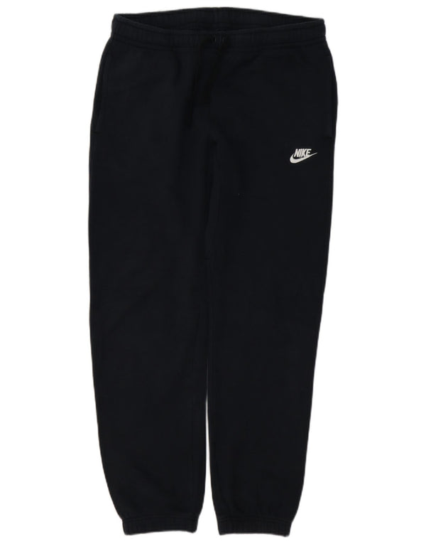 Nike Mens Tracksuit Trousers Joggers Small  Black Cotton