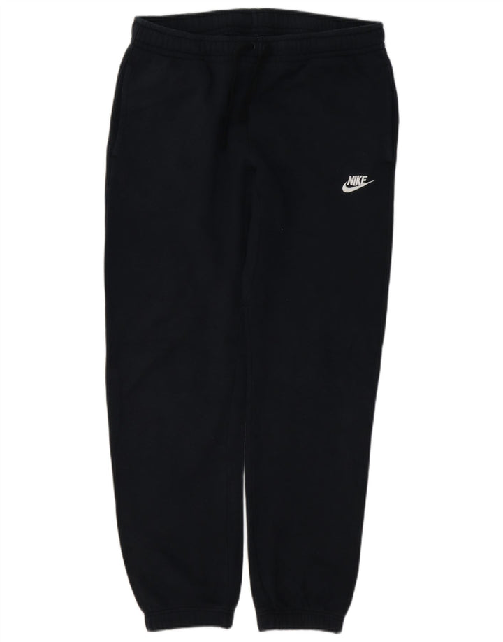 Nike Mens Tracksuit Trousers Joggers Small  Black Cotton