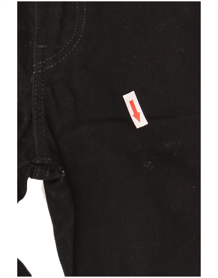 Levi's Mens Bootcut Jeans W34 L30 Black Cotton
