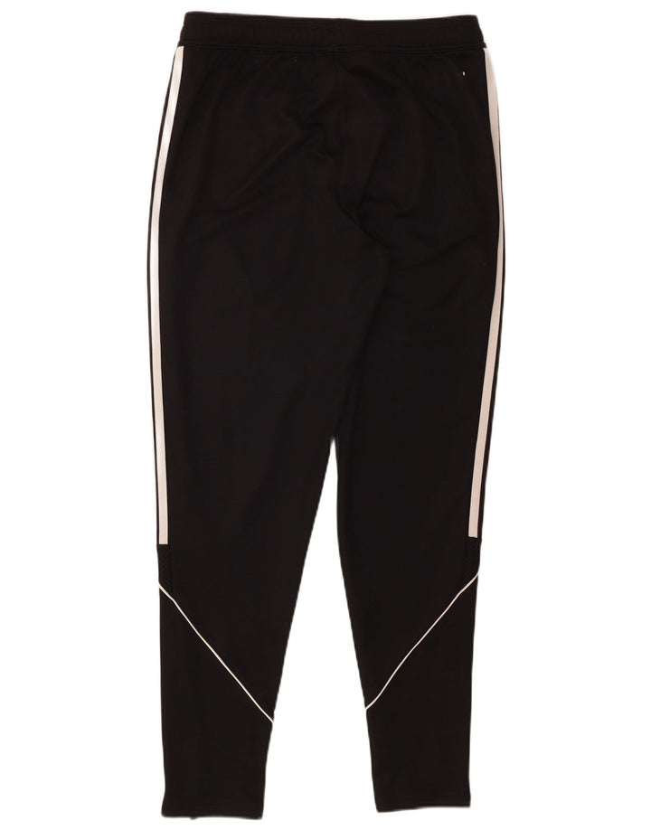 Adidas Mens Regular Fit Tracksuit Trousers Medium  Black Polyester