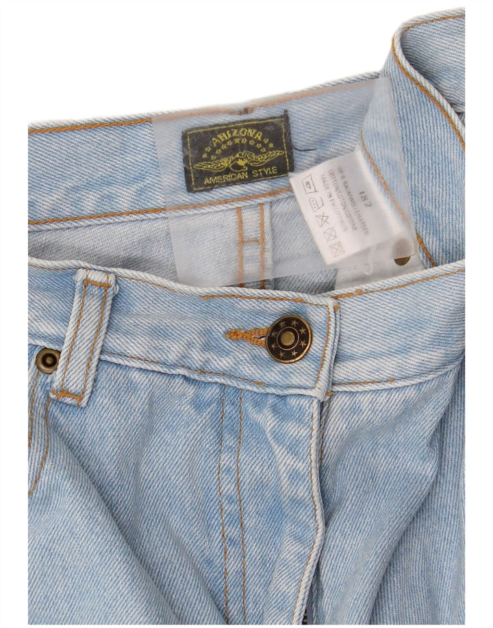 Arizona Womens Tapered Jeans W26 L32 Blue Cotton
