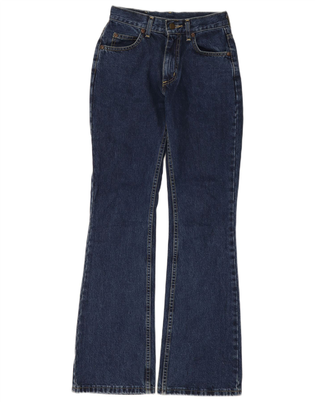 Lee Womens Flared Jeans W26 L32 Blue Cotton