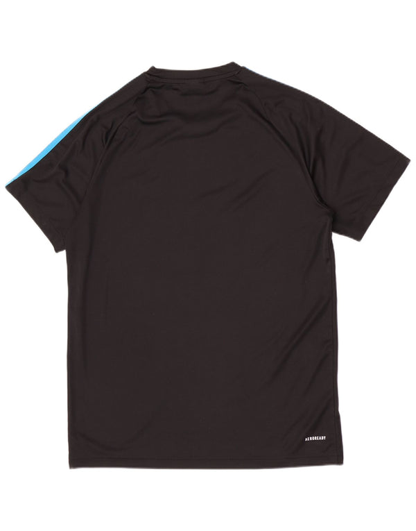 Adidas Mens Aeroready T-Shirt Top Medium Black Polyester