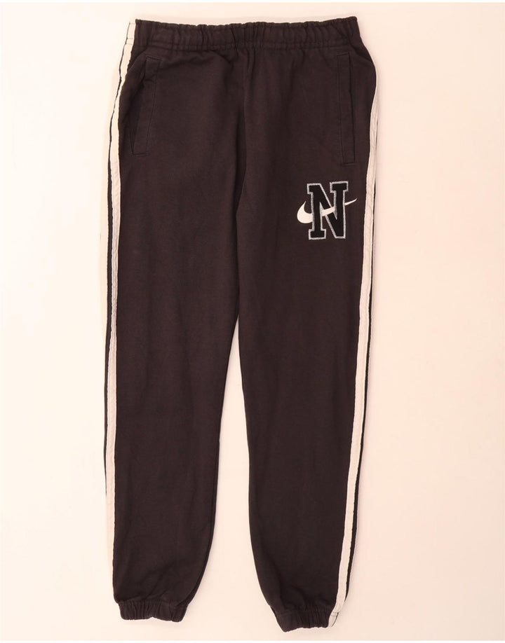 Nike Mens Graphic Tracksuit Trousers Joggers Medium Black Colourblock