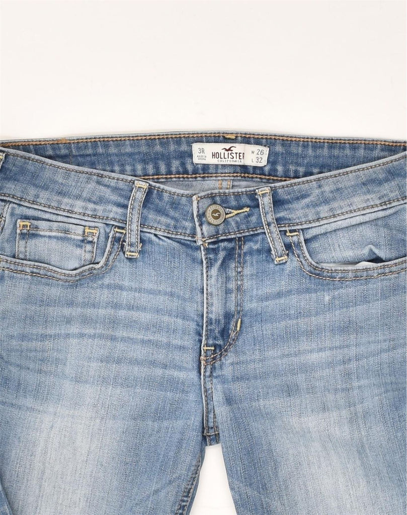 HOLLISTER Womens Slim Jeans W26 L32 Blue Cotton | Vintage Hollister | Thrift | Second-Hand Hollister | Used Clothing | Messina Hembry 