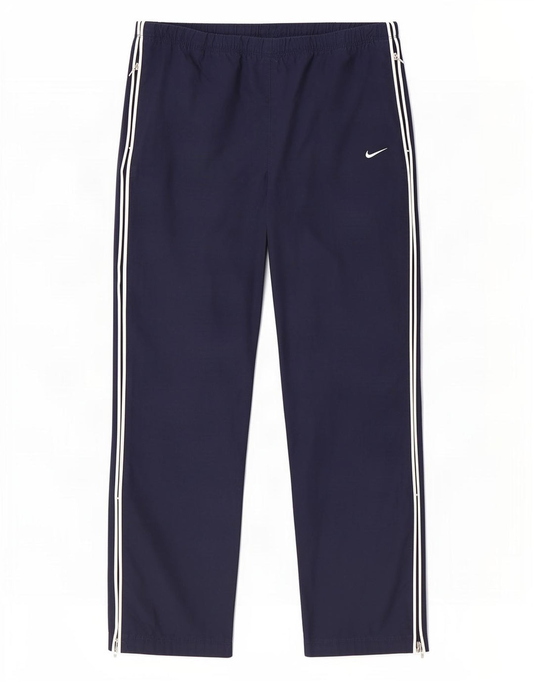 Nike Womens Tracksuit Trousers UK 14/16 Large Navy Blue Polyester