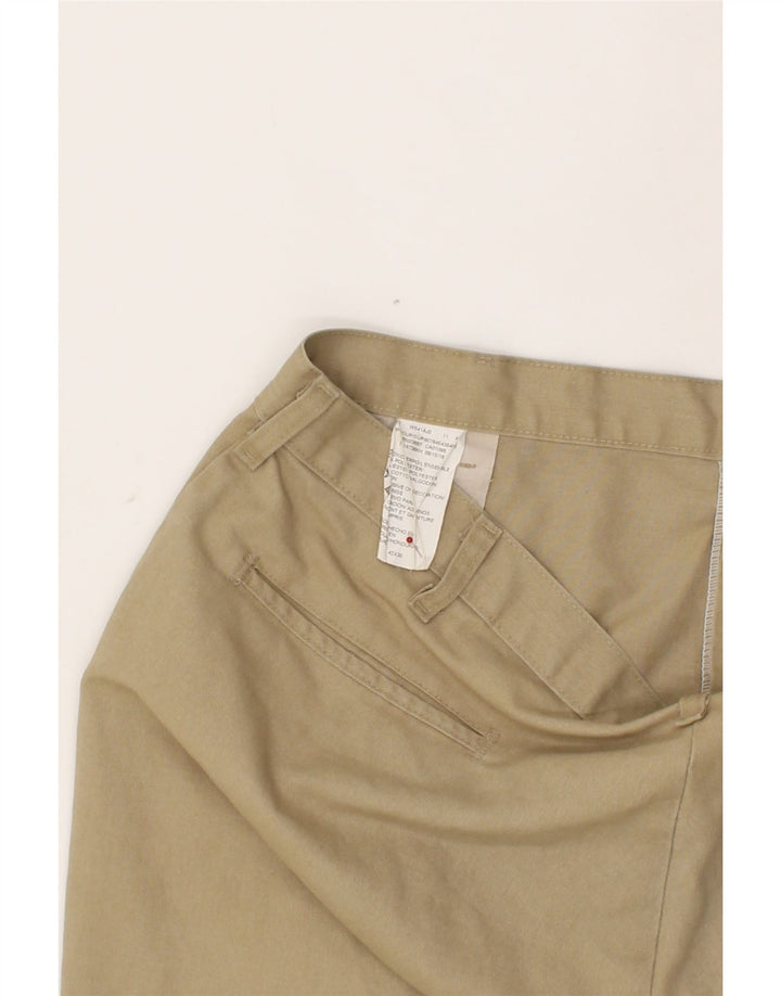 DICKIES Mens Straight Chino Trousers W42 L30 Beige Polyester Vintage Dickies and Second-Hand Dickies from Messina Hembry 