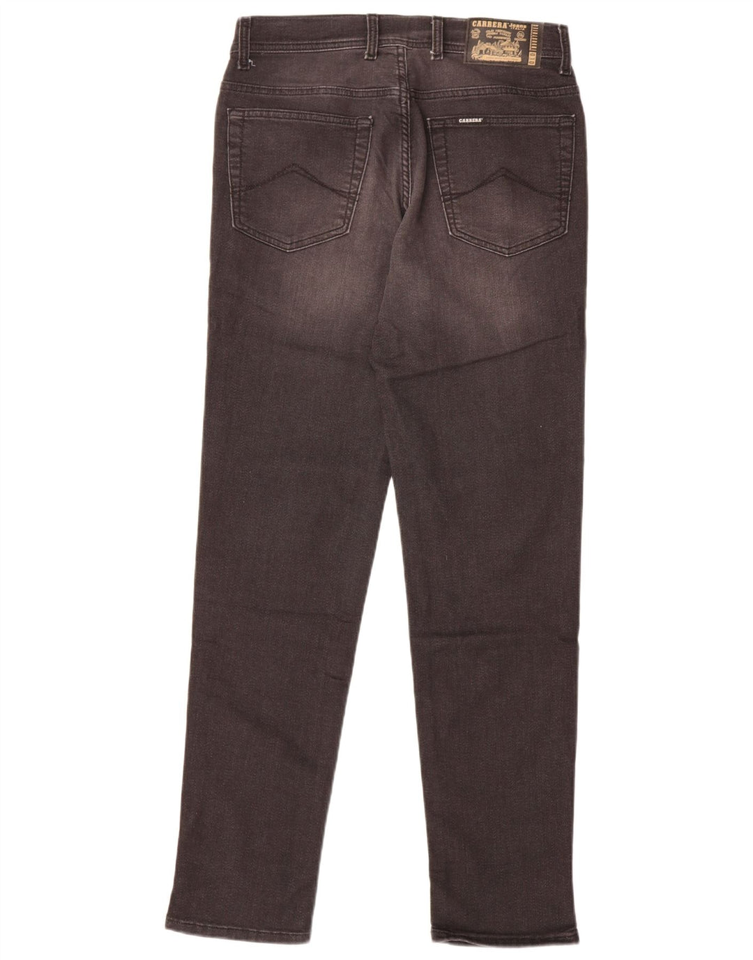 Carrera Mens 700 Regular Straight Jeans W31 L32 Grey Cotton