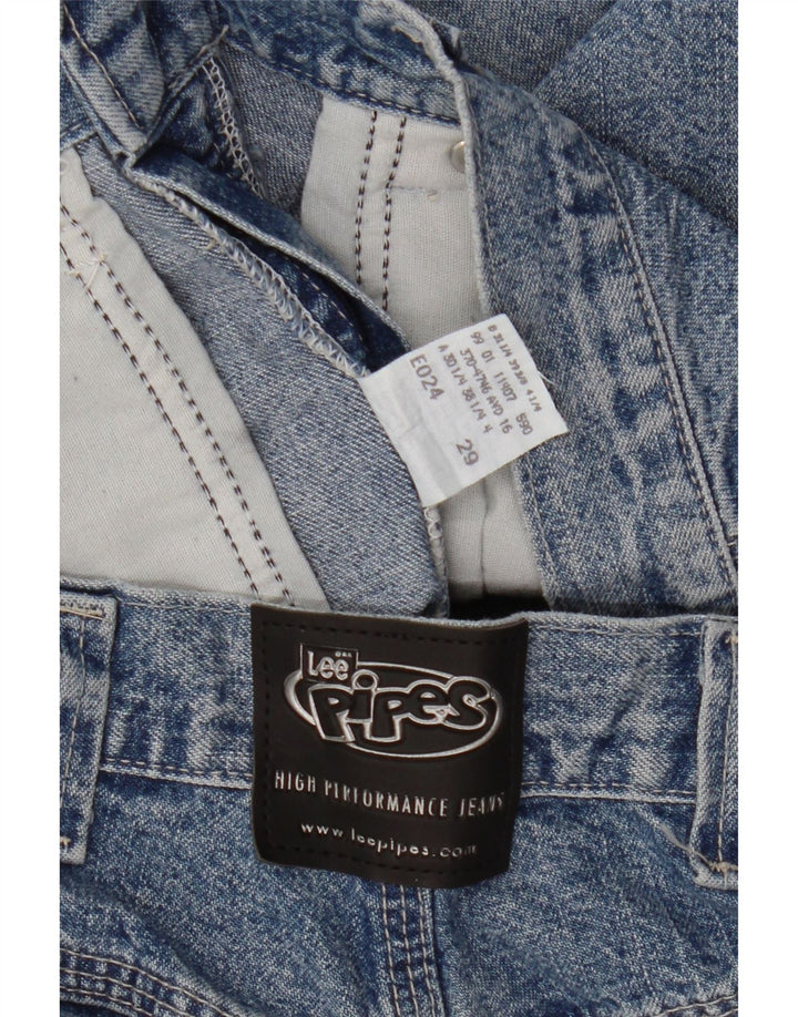 LEE Womens Denim Shorts W29 Medium  Blue Cotton