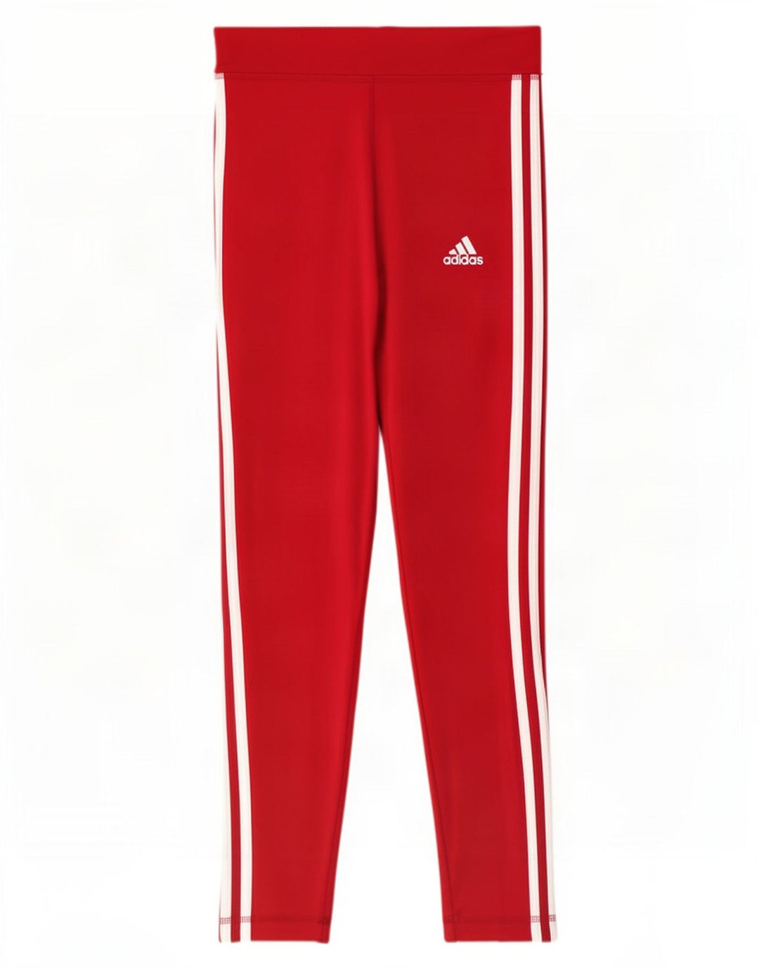 Adidas Girls Climalite Leggings 13-14 Years Red Polyester