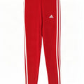 Adidas Girls Climalite Leggings 13-14 Years Red Polyester