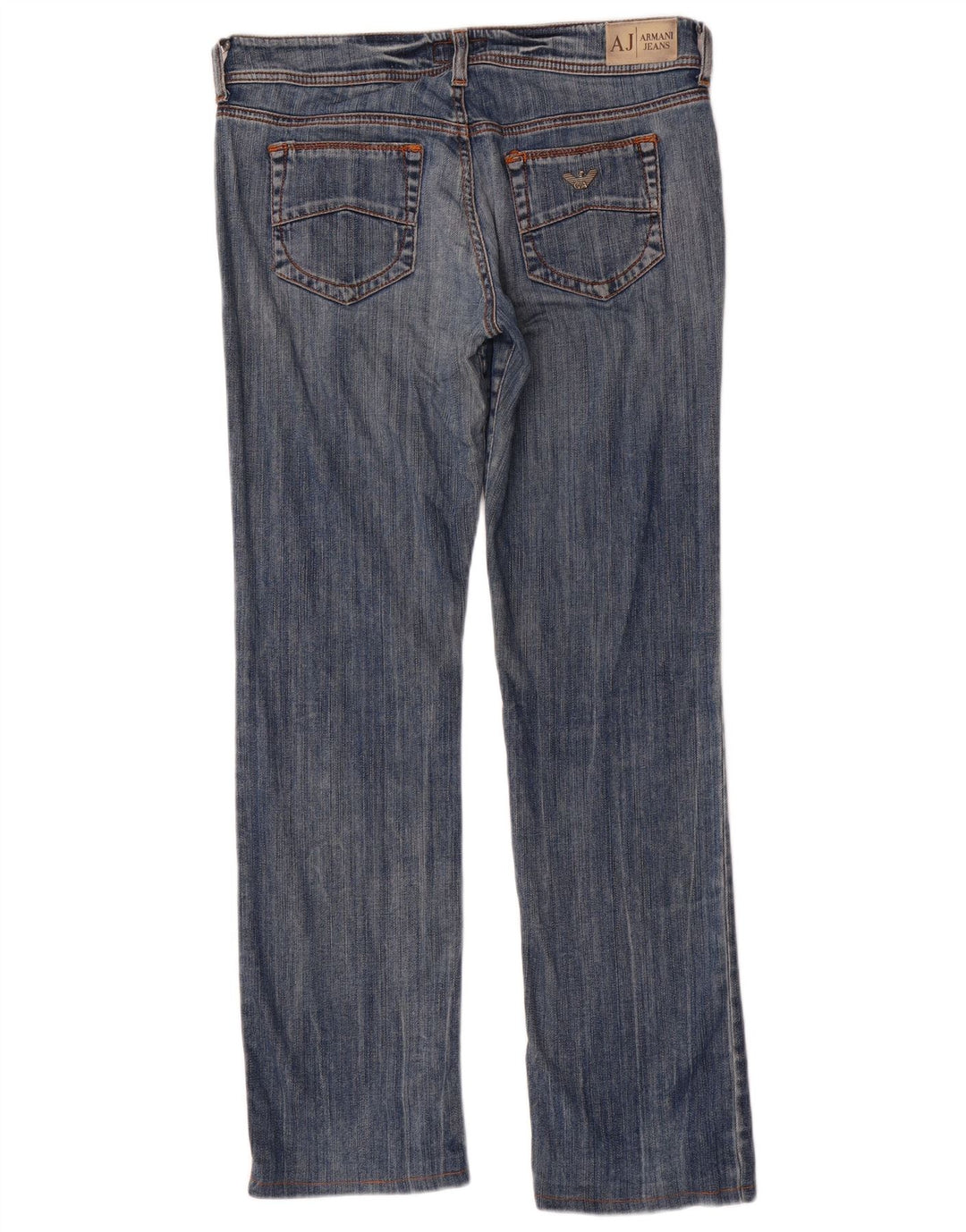 Armani Womens Bootcut Jeans W29 L29 Blue Cotton